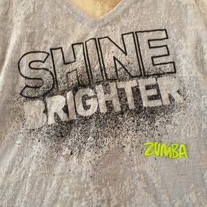 EUC One of a Kind Customized "Shine Brighter" Zumba Tank